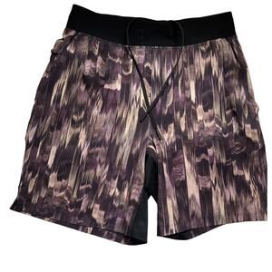 Lululemon Men size Small T.H.E Short‎ 7" Linerless Gold Spice